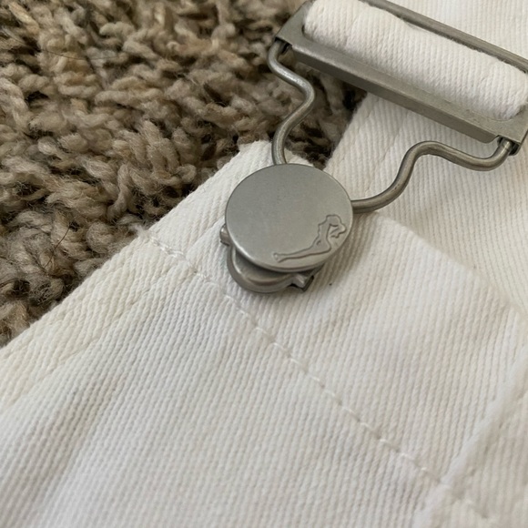 Dollhouse White (Rose Embroidery) Overall -Size 13 - Picture 5 of 9